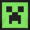 Tričko Minecraft Creeper Glow in the Dark Face dětské - černá | M (7÷8) | Minecraft