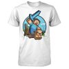 Tričko Minecraft Pig Riding dětské - bílá | Minecraft | XL (12÷14)