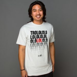 MLG Trolololololol - bílá | L | Premium