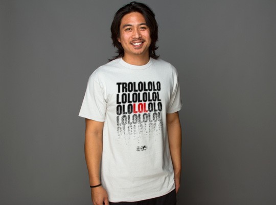 MLG Trolololololol - bílá | L | Premium