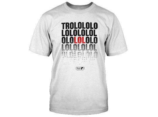 MLG Trolololololol - bílá | L | Premium