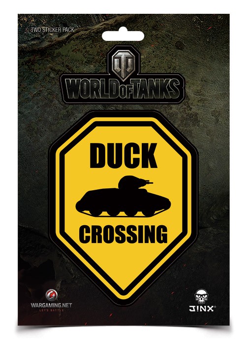Samolepka World of Tanks Duck Crossing - World of Tanks