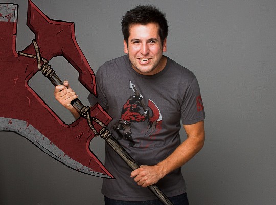 Tričko DOTA 2 Axe - bez klíče - Basic | L | uhlí