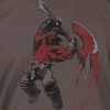 Tričko DOTA 2 Axe - bez klíče - Basic | L | uhlí