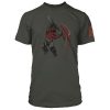 Tričko DOTA 2 Axe - bez klíče - Basic | L | uhlí