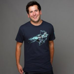 904.jpg Tričko DOTA 2 Drow - bez klíče - Basic | M | námořní modř