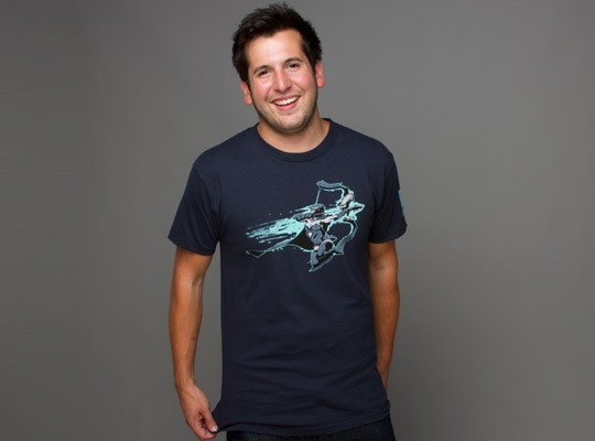 Tričko DOTA 2 Drow - bez klíče - Basic | M | námořní modř