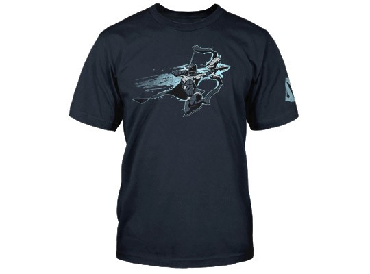 Tričko DOTA 2 Drow - bez klíče - Basic | M | námořní modř