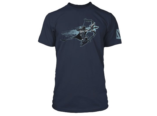 Tričko DOTA 2 Drow - bez klíče - Basic | M | námořní modř